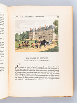 Les Gentilshommes Chasseurs. Avec les Illustrations du Baron K. Reille. FOUDRAS, Marquis de ; REILLE, Baron K.