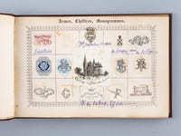 Armes, Chiffres et Monogrammes [ Collection Personnelle de plus de 370 Monogrammes, Armes ou Chiffres originaux ]
