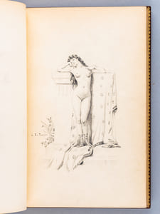 Myrrha Vierge et Martyre [ Exemplaire du tirage de tête avec un dessin original de Louis-Edouard Fournier ]