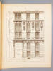 Monographies de Bâtiments Modernes - Maison Quai de Billy 52 à Paris, Mr. Ch. Adelgeist Architecte [ désormais, 52 Avenue de New York ]. DUCHER ...