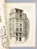 Monographies de Bâtiments Modernes - Maison ouvrière rue Fourcade N° 9 , faisant partie d'un groupe de douze maisons ouvrières ou à petits loyers à ...