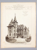 Monographies de Bâtiments Modernes -  Villa du Rôleur à Valenciennes (Nord), Mr. L. Dutouquet Architecte. DUCHER (édit.) ; RAGUENET, A. (dir.) ; ...