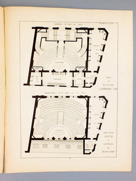 Monographies de Bâtiments Modernes - Amphithéâtre de Physique à Rouen (Seine-Maritime), M. L. Sauvageot Architecte à Paris. DUCHER (édit.) ; RAGUENET, ...