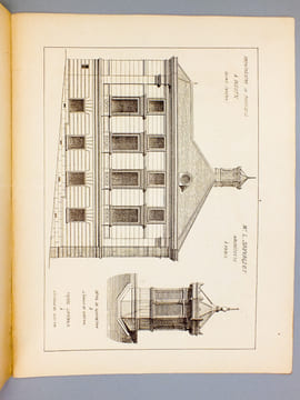 Monographies de Bâtiments Modernes - Amphithéâtre de Physique à Rouen (Seine-Maritime), M. L. Sauvageot Architecte à Paris. DUCHER (édit.) ; RAGUENET, ...
