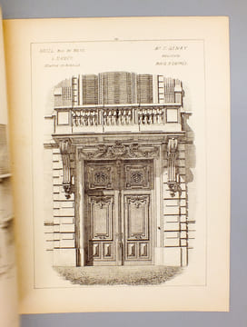 Monographies de Bâtiments Modernes - Hôtel rue de Metz à Nancy (Meutrhe-et-Moselle), Mr. Ferdinand Genay Architecte.. DUCHER (édit.) ; RAGUENET, A. ...