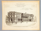 Monographies de Bâtiments Modernes -  Bourse de Madrid (Espagne), Mr. Enrique M. repulles y Vargas Architecte. DUCHER (édit.) ; RAGUENET, A. (dir.) ; ...