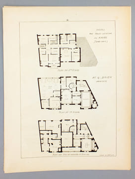 Monographies de Bâtiments Modernes - Hôtel rue Jules-Lecesne au Havre (Seine-Infér.), Mr. G. Brien Architecte. DUCHER (édit.) ; RAGUENET, A. (dir.) ; ...