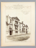Monographies de Bâtiments Modernes - Hôtel rue Jules-Lecesne au Havre (Seine-Infér.), Mr. G. Brien Architecte. DUCHER (édit.) ; RAGUENET, A. (dir.) ; ...