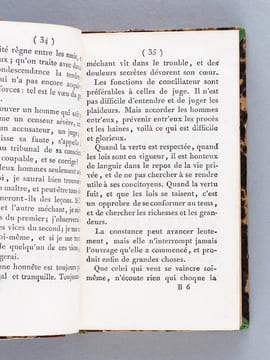 Morale des Sages de tous les Pays et de Tous les Siècles, ou Collection Epurée des Moralistes Anciens et Modernes [ Edition originale ]. CHEMIN, J. B. ...