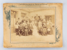 [ Photographie ancienne de mariage : ] Café-Restaurant du Rocher-Fleuri Vingdlet à Joinville-le-Pont [ vers 1890 ]  . CARPIN