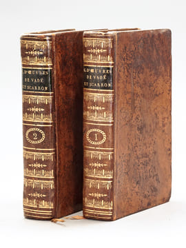 Chefs-d'Oeuvre de Vadé et de Scarron (2 Tomes - Complet) Tome I : Le Poirier - Le Suffisant - Jérôme et Fanchonnette, Pastorale de la Grenouillère - ...