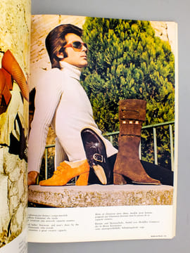 Moda in Pelle , Trimestrale Anno IV - Numero 11 , Dicembre 1970 ( Moda in Pelle, Rassagna delle Calzature Italiane, borse e abbligliamento in pelle - ...