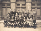 Photographie originale Classe de 4e A1 Lycée de Bordeaux Année Scolaire 1922-1923 :  Professeur principal Mr Caraman. Elèves : Bannel, Tarraube, ...