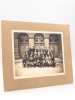 Photographie originale Classe de 4e A1 Lycée de Bordeaux Année Scolaire 1922-1923 :  Professeur principal Mr Caraman. Elèves : Bannel, Tarraube, ...