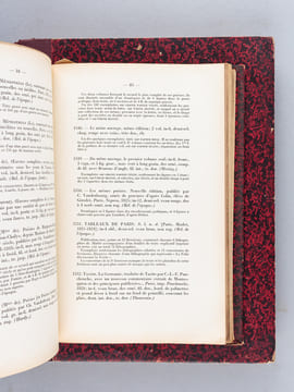 2 Recueils de Catalogues ou Parties de Catalogues de Beaux Livres ou Editions originales de la Période Romantique [ Contient : ] Volume I : ...