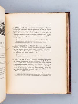 2 Recueils de Catalogues ou Parties de Catalogues de Beaux Livres ou Editions originales de la Période Romantique [ Contient : ] Volume I : ...