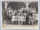 Photographie de la 3ème Classe, Ecole Publique de Fille, Cours de la Somme, à Bordeaux, Année 1933. LEFEBVRE, F.