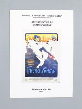(Lot de 27 catalogues de ventes aux enchères d'affiches, de 1978 à 1991) Affiches de la Belle Époque (Drouot Rive Gauche, 17 mai 1978) ; Le chat noir ...