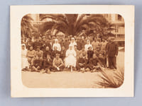 Deux photos : Croix-Rouge 14-18 Nice [ Avec : ] 14 Juin 1919 Hötel Impérial. Jean Maroger