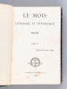 Le Mois Littéraire et Pittoresque. Tome II - Année 1899 Juillet - Décembre 1899 [ Contient notamment : ] Une mission en Abyssinie - Le meurtre de Paul ...