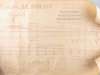 Plan du Planeur de 20 dm² "Le Modeste"
