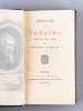Théâtre de Sedaine. Publié avec Notice et Notes par Georges d'Heylli. SEDAINE