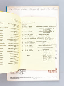 Brochure de l'Exposition philatélique Premier Jour du Timbre Poste de Jarnac, 8 et 9 Octobre 1983 [ Avec : ] Document philatélique officiel timbre Jarnac [Avec :] Carte et enveloppe premier jour [ On joint : ] Histoire de Jarnac. Ecole Ferdinand Buisson CM2 1985