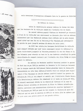 Brochure de l'Exposition philatélique Premier Jour du Timbre Poste de Jarnac, 8 et 9 Octobre 1983 [ Avec : ] Document philatélique officiel timbre ...