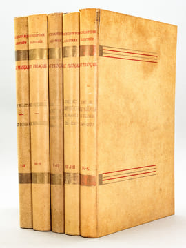 Nouvelle encyclopédie illustrée de l'art français (10 tomes, complet) : 1. Les origines de l'art français, des temps préhistoriques à l'Epoque ...