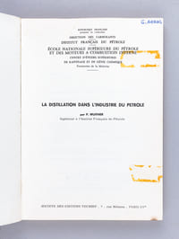 La distillation dans l'industrie pétrolière.