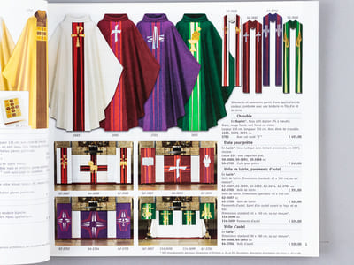 Catalogue Slabbinck 2006-2007 [ Ornements liturgiques, vêtements sacerdotaux ]