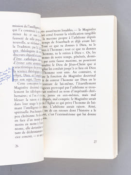 Vraie et fausse liberté du Théologien. Un essai.. CHANTRAINE, Georges