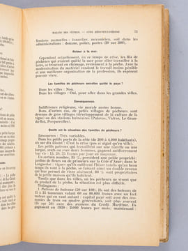 La Grande Angoisse de nos Familles Côtières [ Edition originale ]. LEBRET, R.P.