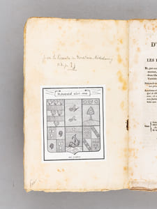 Vues d'un Français sur les Preuves de Noblesse ; Et par occasion, sur divers objets religieux, politiques, moraux, civils et militaires, tels que le Clergé, les deux Chambres, la Force armée, quelques Livres, Variétés, etc. etc. [ Edition originale ]