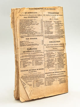 La Esmeralda. Libretto [ Edition originale ] La Esmeralda. Opéra en Quatre Actes. Musique de Mademoiselle Louise Bertin, Paroles de Victor Hugo, ...