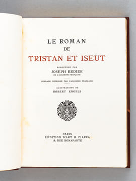 Le Roman de Tristan et Iseut. BEDIER, Joseph