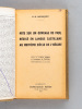 Mélanges de travaux sur l'Islam, la sociologie Nord Africaine et divers 1961-1970 [ Contient : ] 1 : Articles 'Ibadât, et Ghusl ; 2 : Un ouvrage de ...