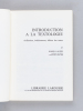 Introduction à la Textologie : Vérification, Etablissement, Edition des Textes [ Livre dédicacé par l'auteur ]. LAUFER, Roger