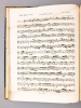 Recueil composite de partitions gravées, avec la mention " G. de Brezetz 1848 " sur plat sup. [ Contient : ] Violon obligé, Fantaisie pour Piano et ...