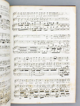 Fidelio , drame lyrique en 5 actes, paroles M. Merville, musique de Beethoven. - Partition de Piano et Chant. BEETHOVEN ; Merville, M. (paroles)