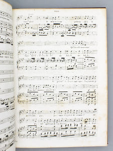 Fidelio , drame lyrique en 5 actes, paroles M. Merville, musique de Beethoven. - Partition de Piano et Chant