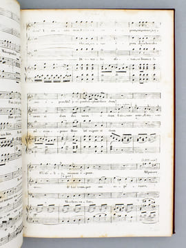 Fidelio , drame lyrique en 5 actes, paroles M. Merville, musique de Beethoven. - Partition de Piano et Chant. BEETHOVEN ; Merville, M. (paroles)