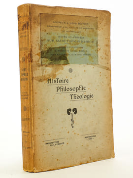 Notes et pensées sur Saint Thomas d'Aquin. Histoire, Philosophie, Théologie. Publication confiée à Monsieur l'Abbé Béral par Mademoiselle Marie ...