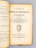 Catalogue de la Bibliothèque de feu M. Abraham Alkan aîné, Ancien typographe breveté, Membre de plusieurs sociétés savantes françaises et étrangères. ...