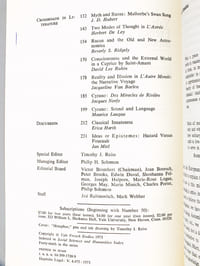 Science, Langage and the Perspective Mind - Studies in Litterature and Thought from Campanella to Bayle ( Yale French Studies, Number 49, 1973 )