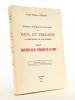 Edition critique du manuscrit de Paul et Virginie, de Bernardin de Saint-Pierre, intitulé : Histoire de Mlle Virginie de La Tour. [ exemplaire ...
