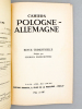 Cahiers Pologne-Allemagne, Faits et documents : N° 2 (13), Avril Mai Juin 1962. Cahiers Pologne-Allemagne ; Georges Zdziechowski (ed.)