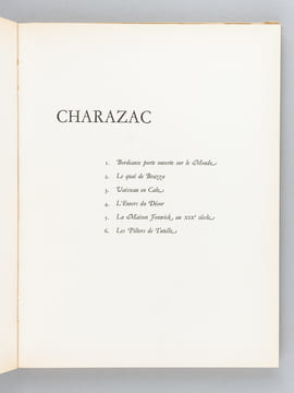 Bordeaux. Porte ouverte sur le monde. Dessins de Charazac, Jean Sauboa, Théron, G. Libet et Dominique Piéchaud. [ Ouvrage présenté spécialement pour ...