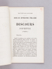 Faculté de Poitiers. Cours de Littérature Etrangère. Discours d'ouverture prononcé le 22 décembre 1864 par H. Reynald [ Livre dédicacé par l'auteur ]. ...