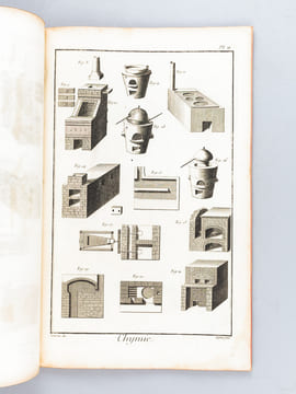 Chimie. [  Recueil de planches, sur les sciences, les arts libéraux et les arts mechaniques : avec leur explication ]. Collectif ; DIDEROT ; ...